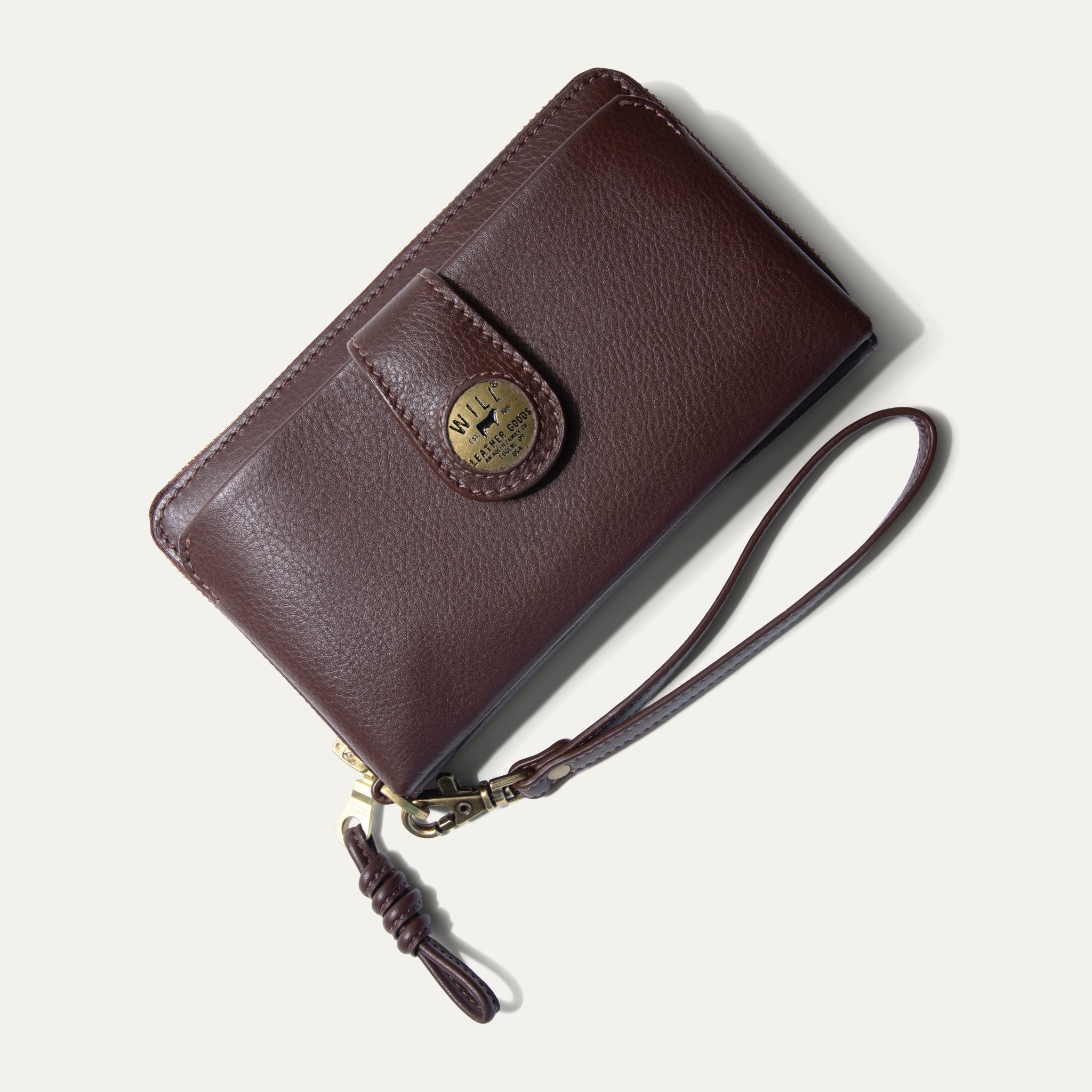 ITALIAN WRISTLET PHONE WALLET - Will Leather Goods